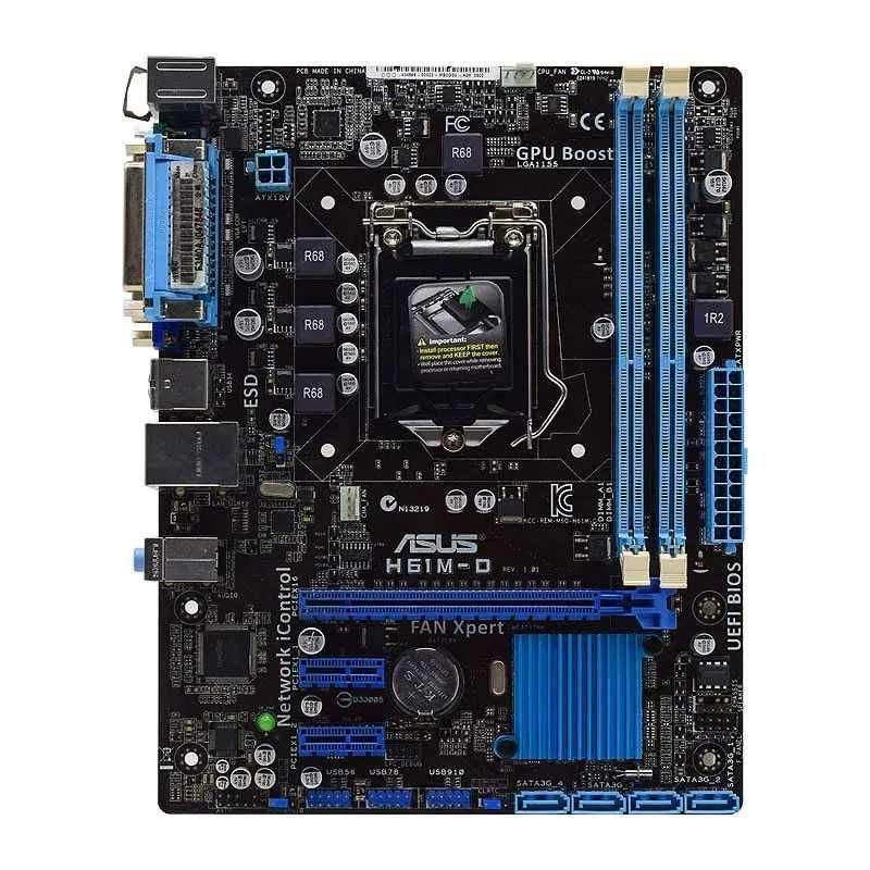 Материнская плата ASUS H61M-D 1155 DDR3