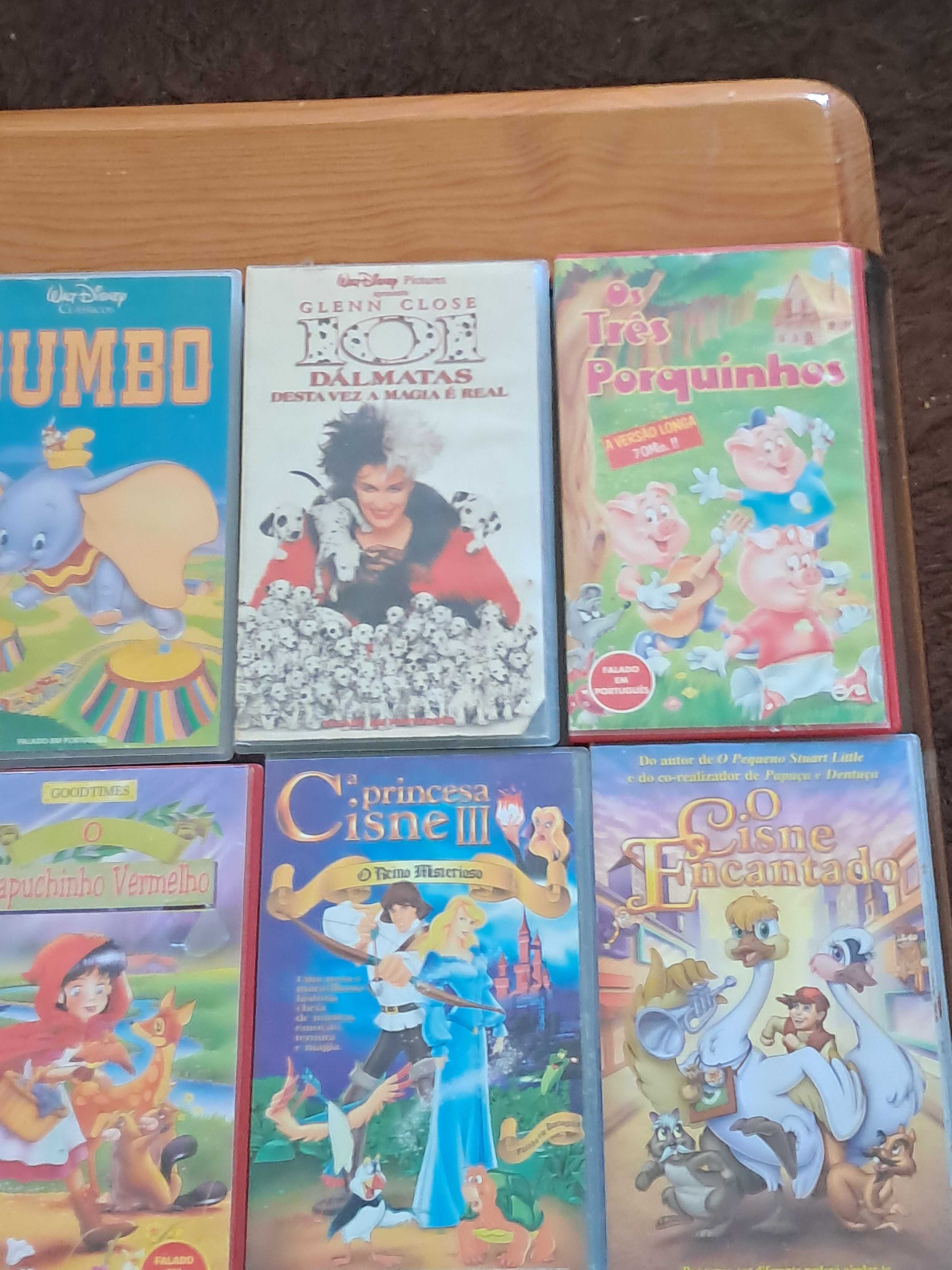 Cassetes em VHS - Variados