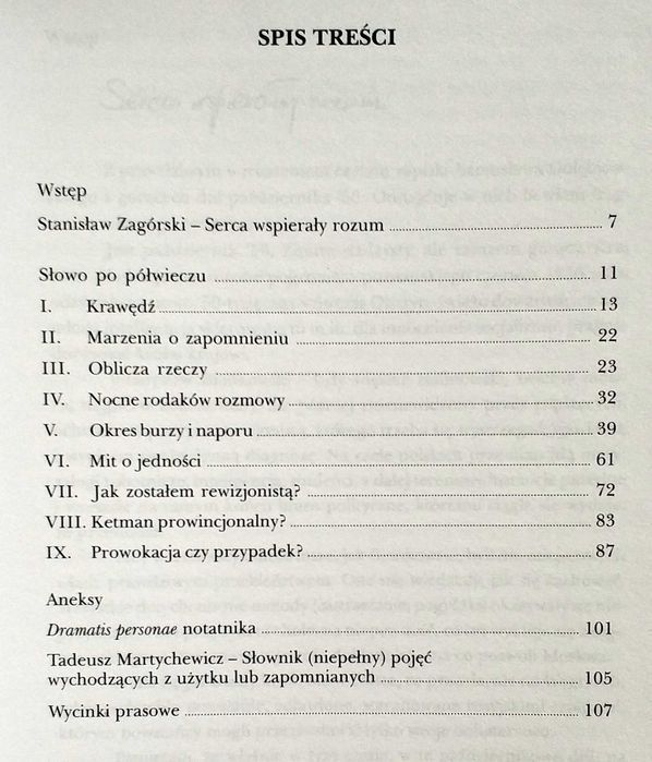 Przeszłość staje cieniem, Notatnik październikowy 56, Gołębiowski, HIT