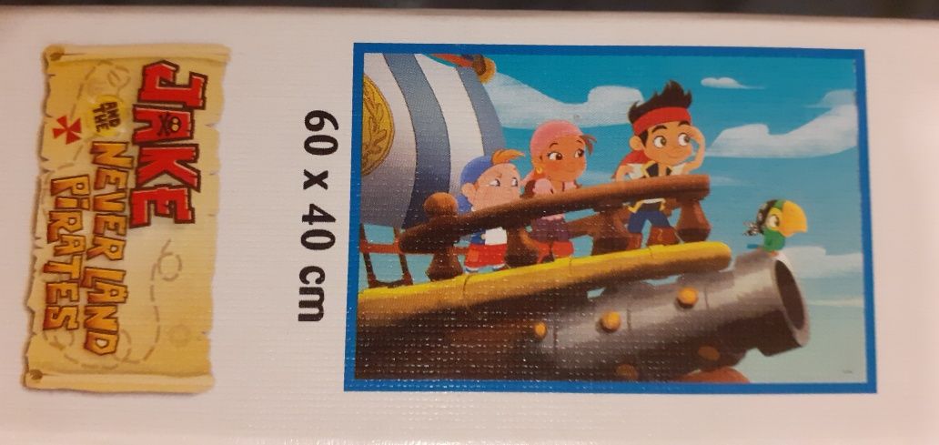 Puzzle Jake i piraci z Nibylandii