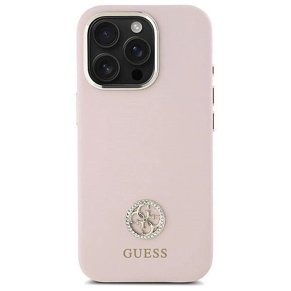 Guess GUHCP16XM4DGPP iPhone 16 Pro Max 6.9" jasnoróżowy/pink hardcase