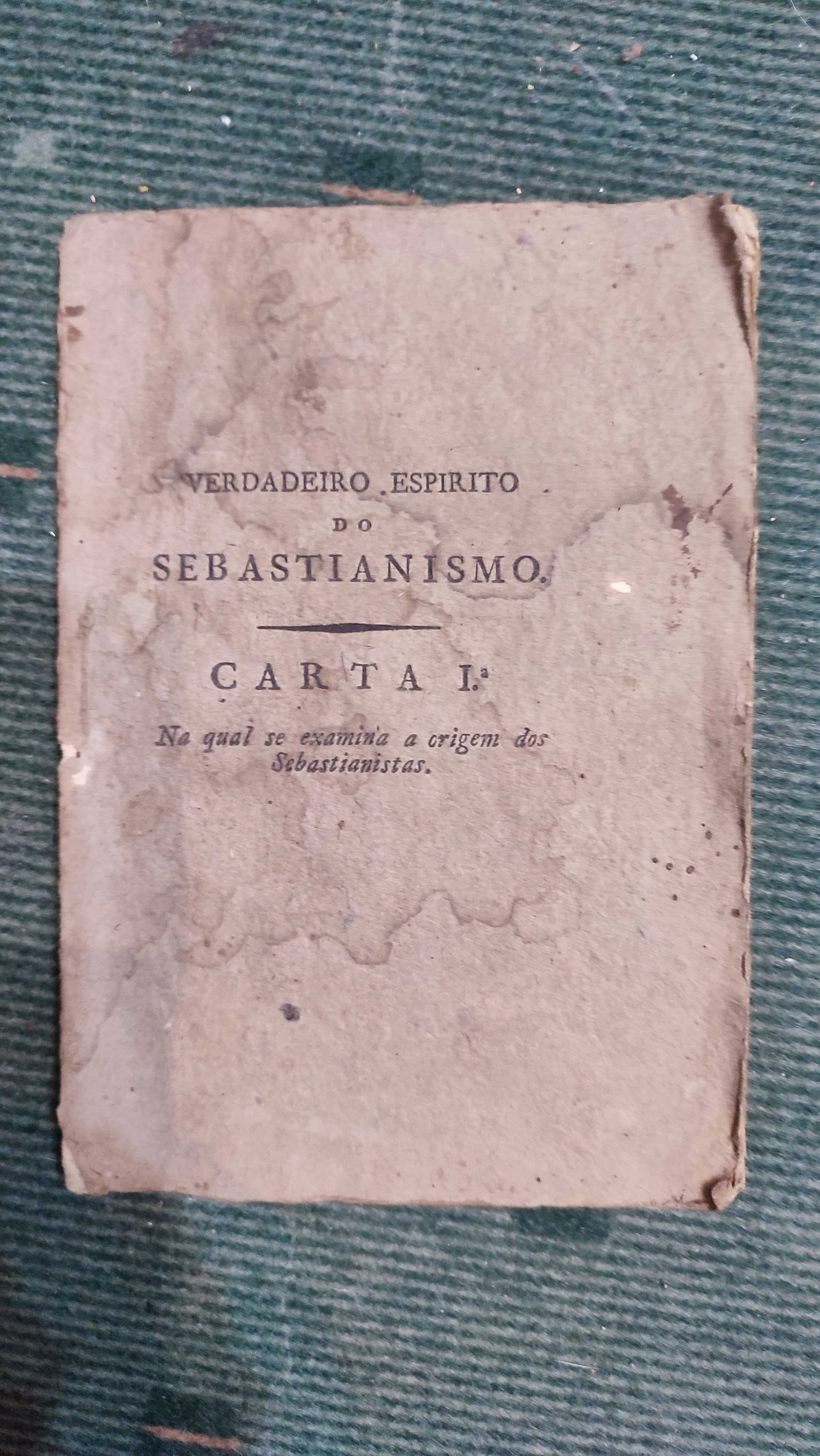 Cartas sobre o verdadeiro espirito do Sebastianismo - 1810