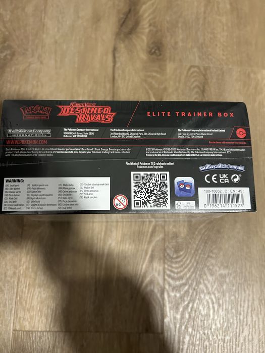 TCG Pokemon Destined Rivals ETB