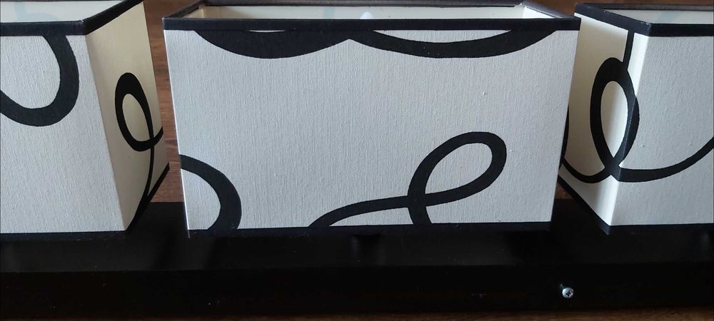 Lampa żyrandol na 3 i na cztery punkty świetlne