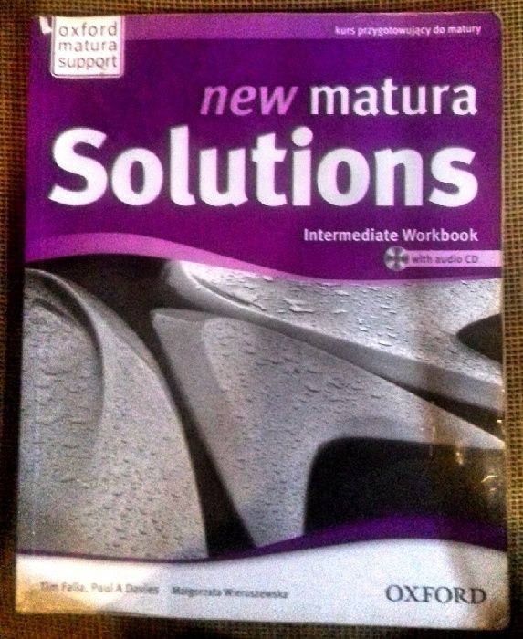 New matura Solutions Intermediate Student's Book, ćwiczenia