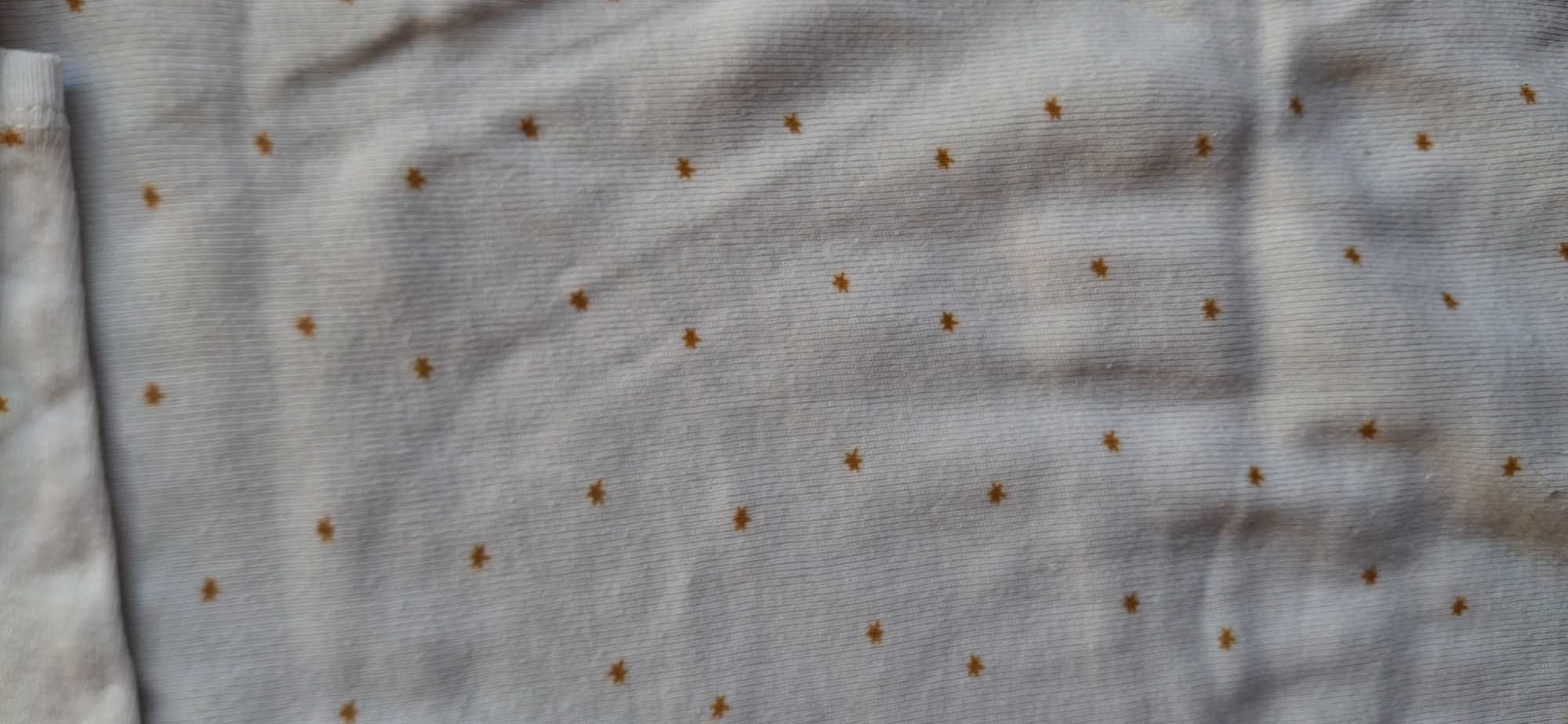 Body Branco Estrelas Kiabi 18 meses