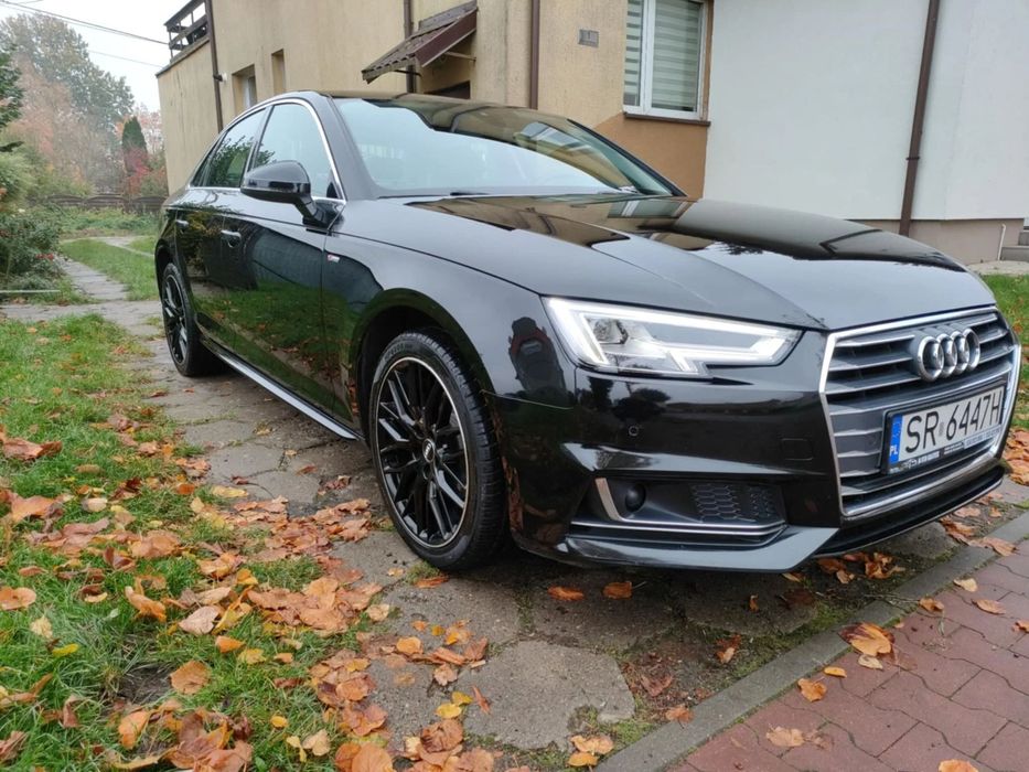 Audi A4 Limousine Audi A4 B9 • 2.0 TDI 150 KM • S line • ACC • Bezwypadkowy • Po dużym s