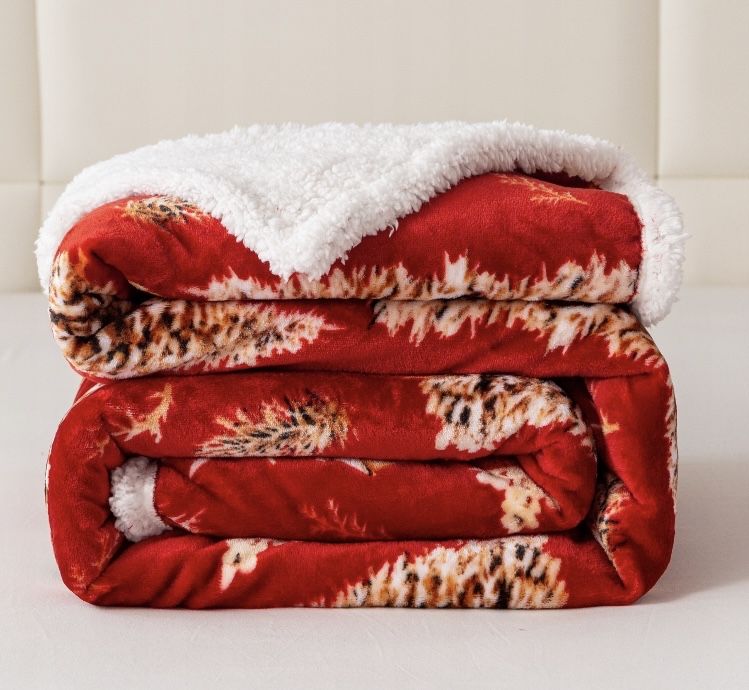 Koc świąteczny gruby baran 160x200 Cotton World Kbs-105