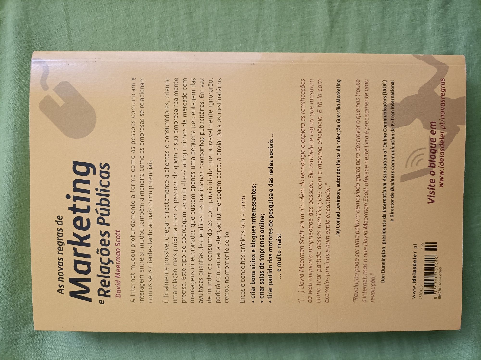As novas regras de Marketing e Relações Públicas