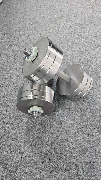 Т40 Гантелі наборні металеві композитні 8-100кг Гантели разборные !