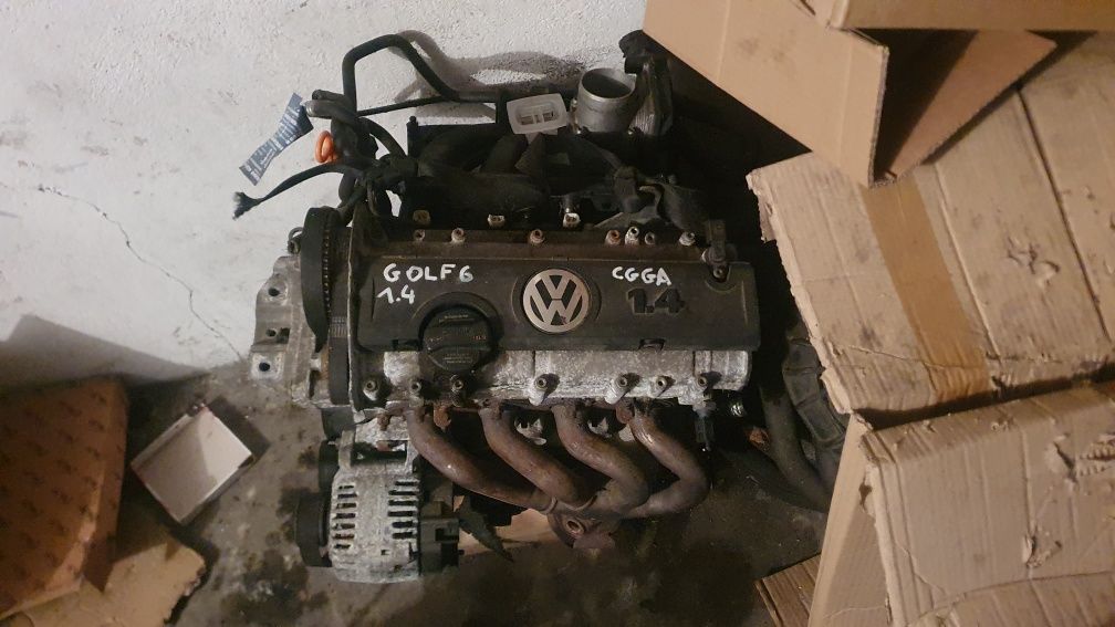 Silnik kompletny CGGA 1.4 benzyna Volkswagen Golf 6 VI Seat Skoda
