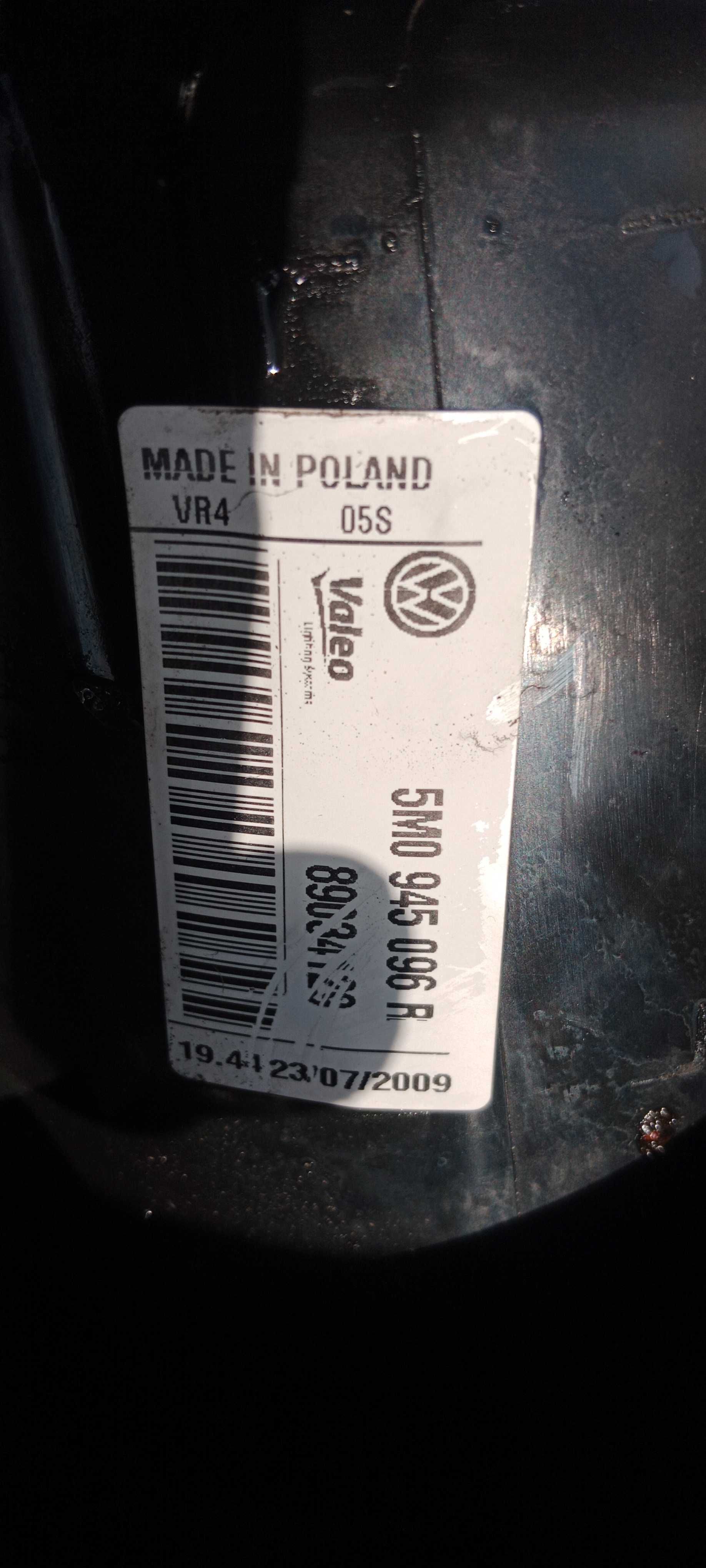 Lampa Prawa Tył tylna VW Golf VI Plus 5M0.945.096R