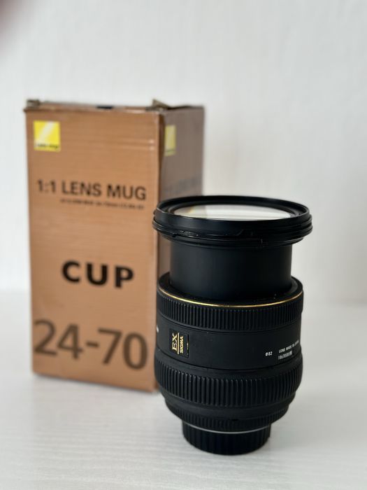 Обʼєктив Sigma 24-70mm 2.8 для Nikon