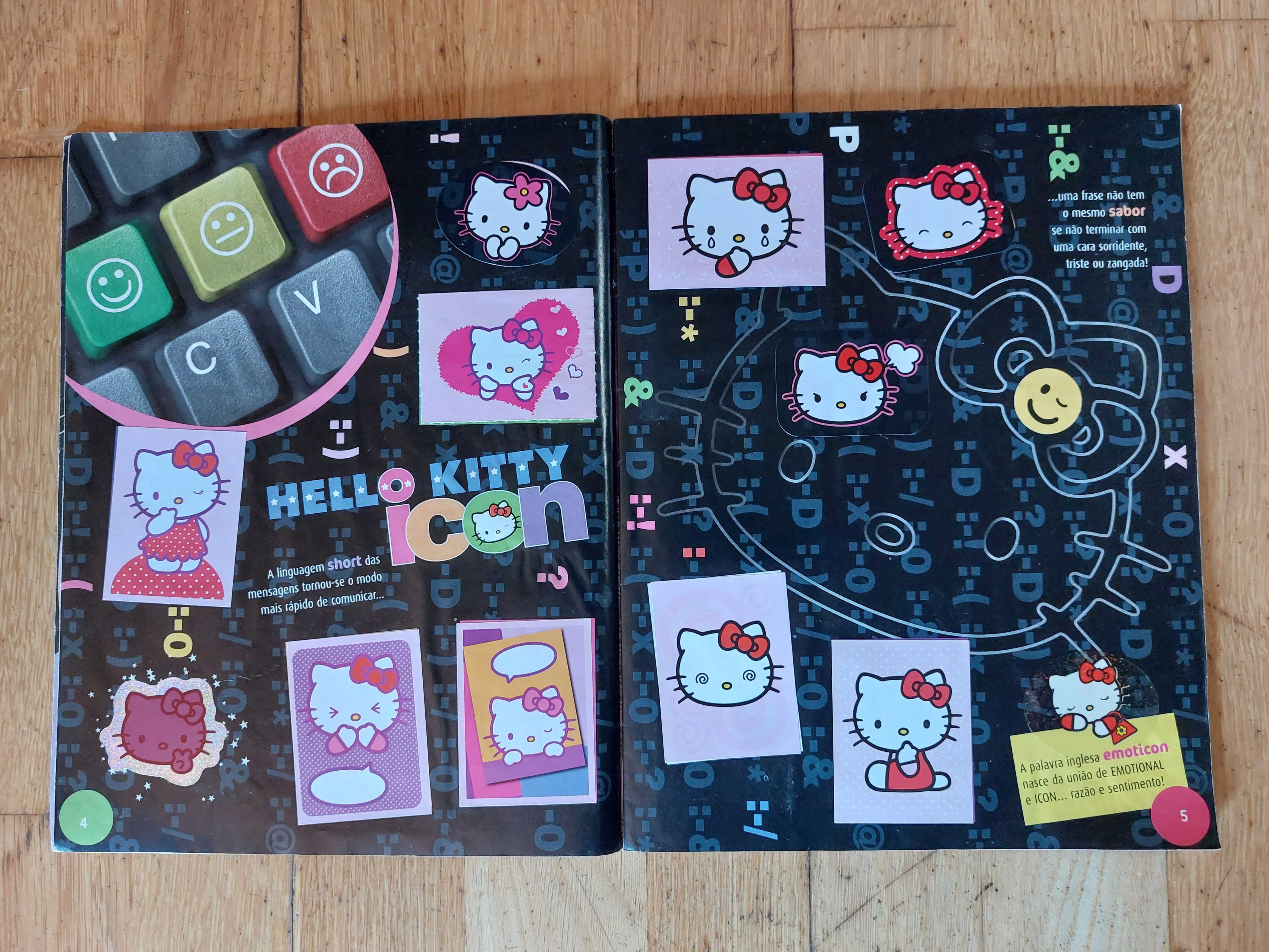 Caderneta de cromos "Hello Kitty superstar - 2000" - Completa