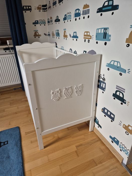 Łóżeczko Klupś Marsell 120×60 z materacem