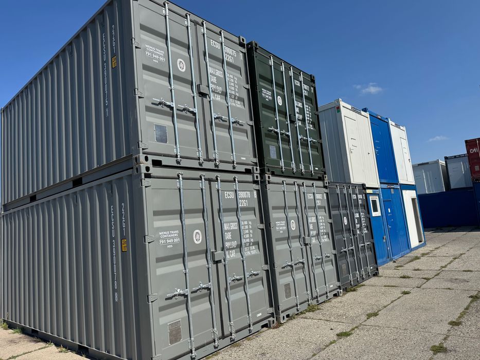 Kontener biurowy socjalny morski 20' magazyn HDS - wynajem kontenerów
