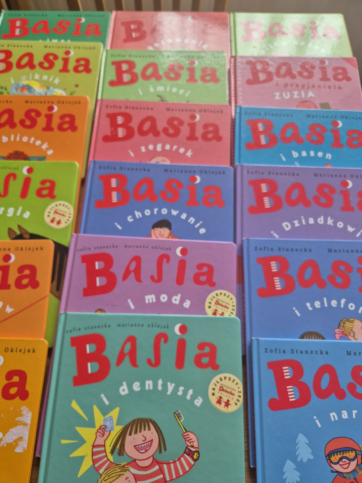 Basia książka dla dzieci seria książek zestaw