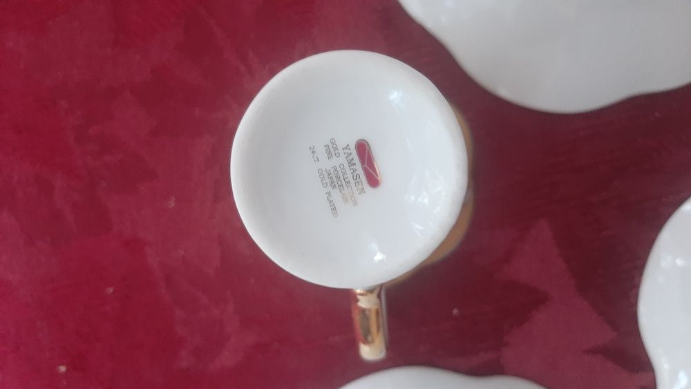 Золотоя Коллекция YAMASEN 24CT JAPAN Кофейные Пары