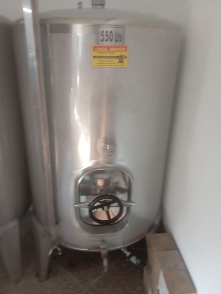 Cuba de inox 550 LTS