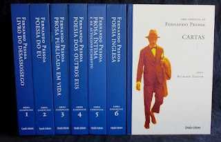 Livros Obra Essencial de Fernando Pessoa 7 Volumes Completo