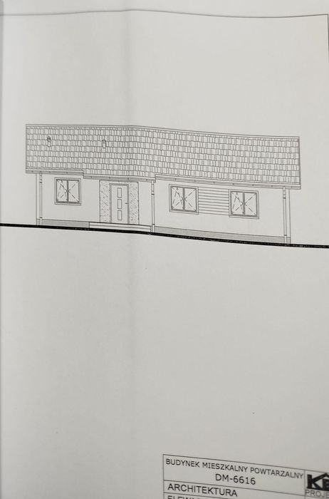 Dom parterowy stan deweloperski