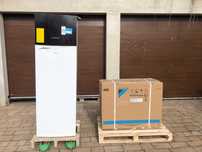 Daikin Altherma 3R ERGA 6kw lub 8kW split pompa ciepła ze zbiornikiem