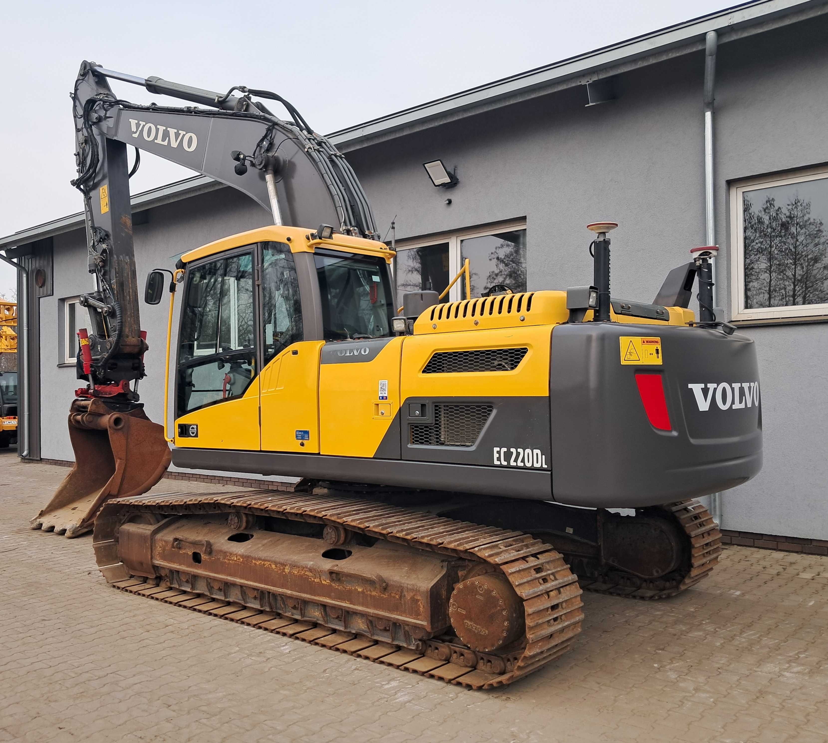 VOLVO EC220 DL Rototilt Indexator GPS 3D Leica Niwelacja Terenu