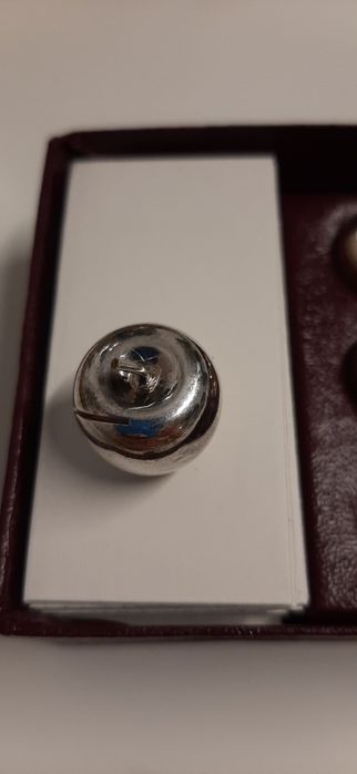 Jabłka vintage kolekcja posrebrzane