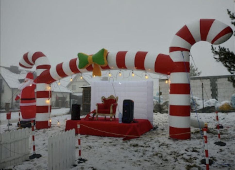 Kolejka świąteczna i spotkanie z Mikołajem