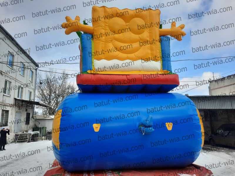 Надувная горка батут "Атаман"