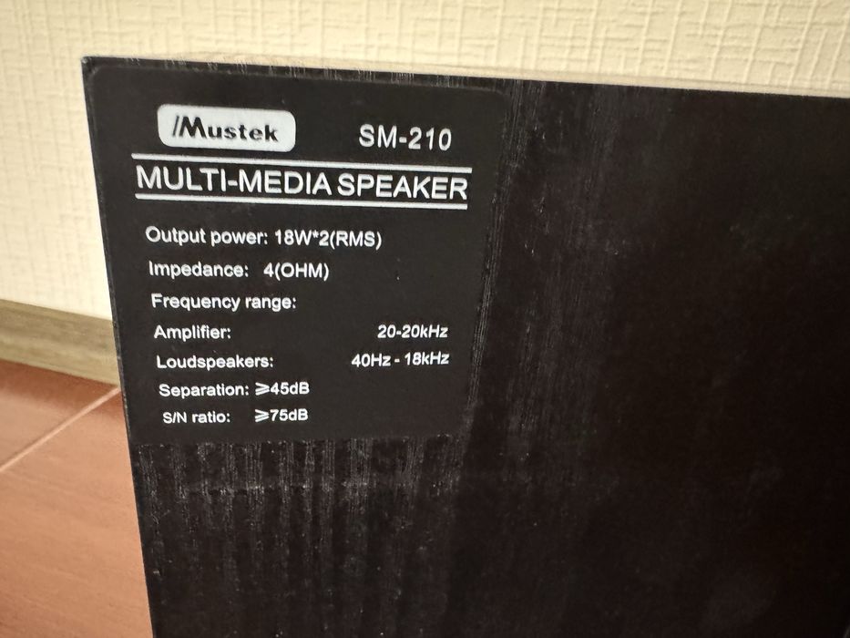 Колонки Mustek SM-210