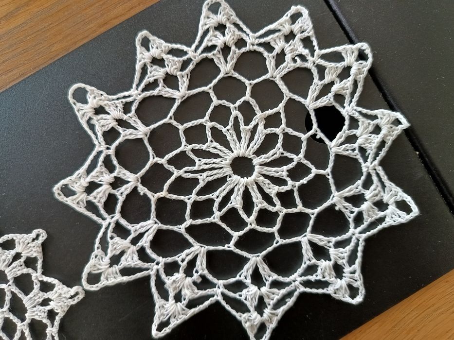 Haftowane serwetki handmade mix wzorów