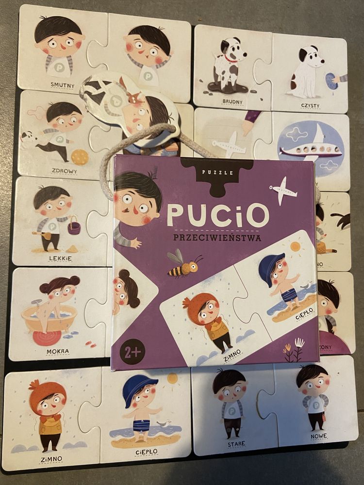 pucio przeciwieństwa gra puzzle układanka