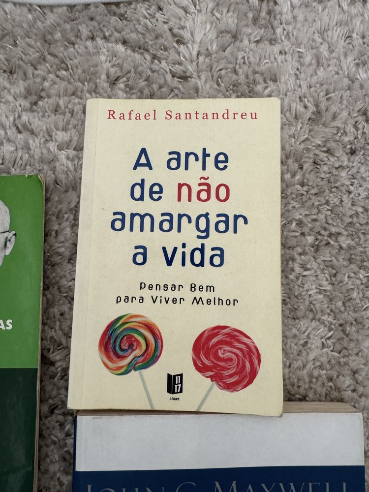 Lote livros ex: Como fazer amigos e influenciar pessoas