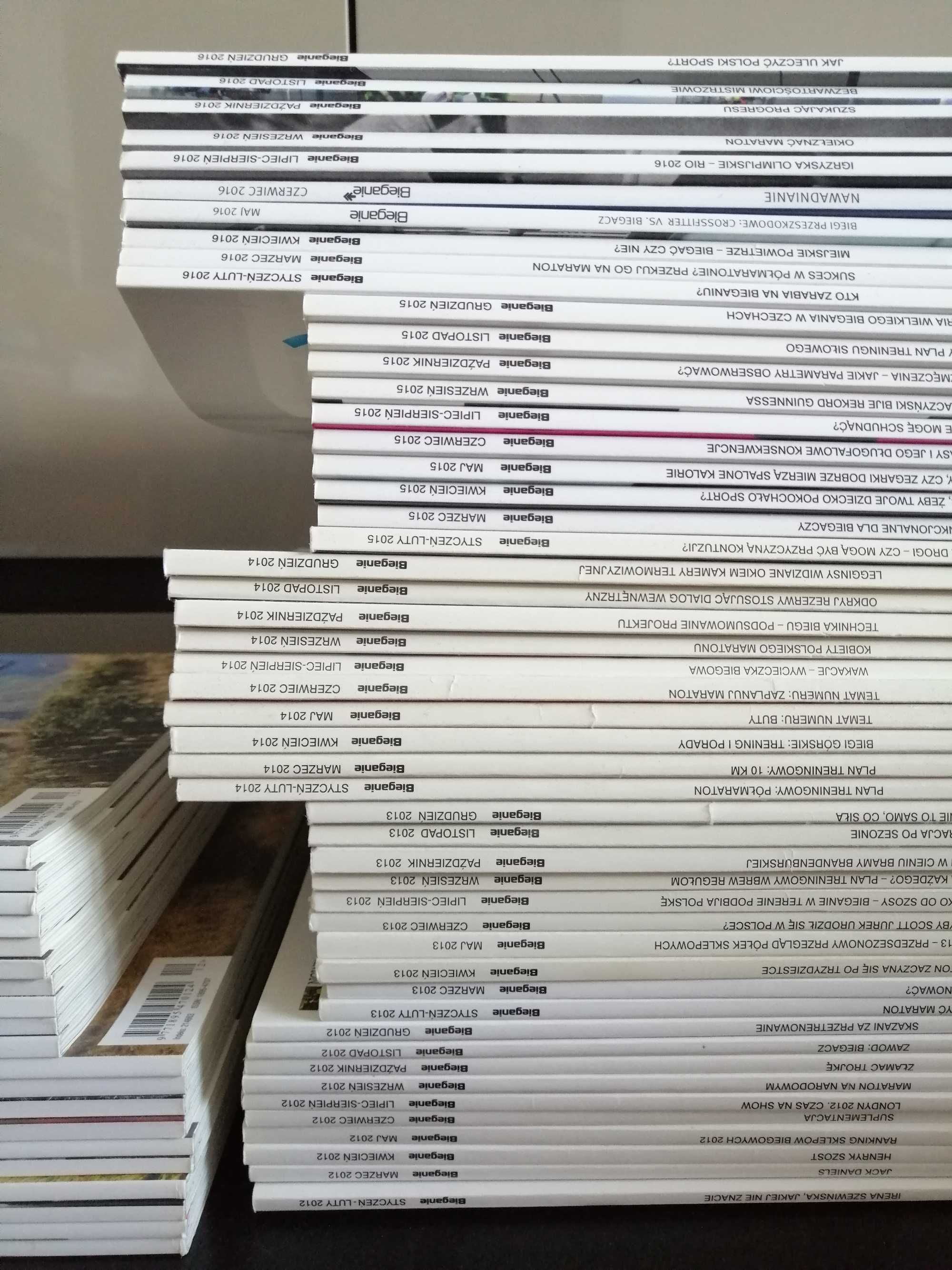 Magazyn "Bieganie" - komplet numerów z lat 2012-18