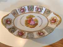 Pequena travessa de porcelana Limoges.