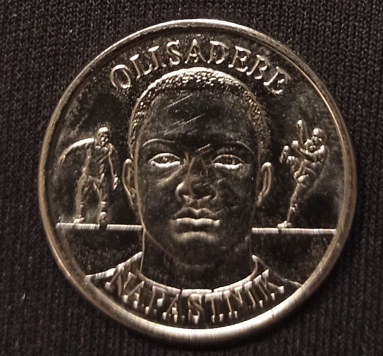 Moneta kolekcjonerska PZPN Emmanuel Olisadebe