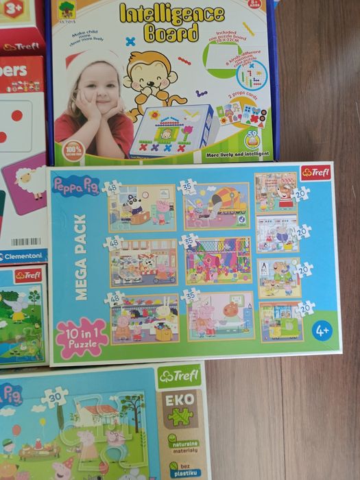 Zestaw puzzli i mówiące pióro (nowe)