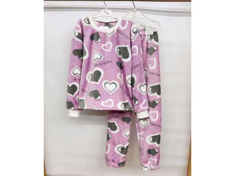 ХІТ! Новорічні та інші махрові піжами 86-170 см теплі піжами вельсофт