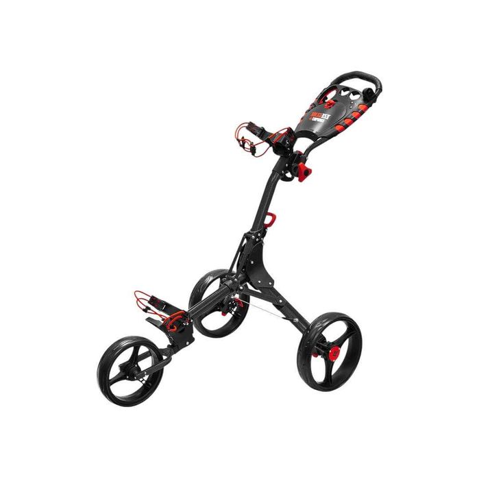 Wózek 3-kołowy EzeGlide COMPACT + golfowy do golfa składany czarny
