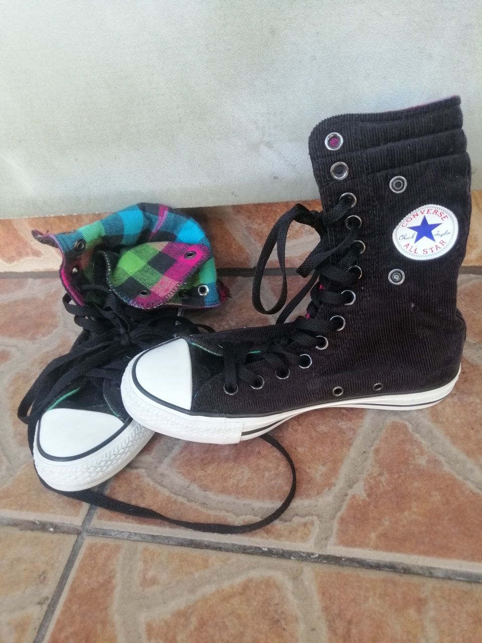 Trampki tenisowki wysokie nowe converse 36,5