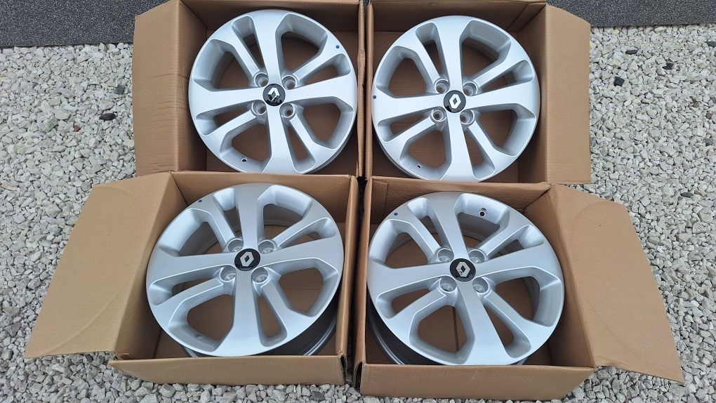 Nowe Alufelgi 4x100 R16 Renault Clio III IV V Captur Zoe Dacia Sandero