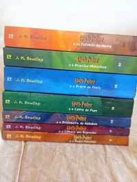 Coleção completa de livros Harry Potter
