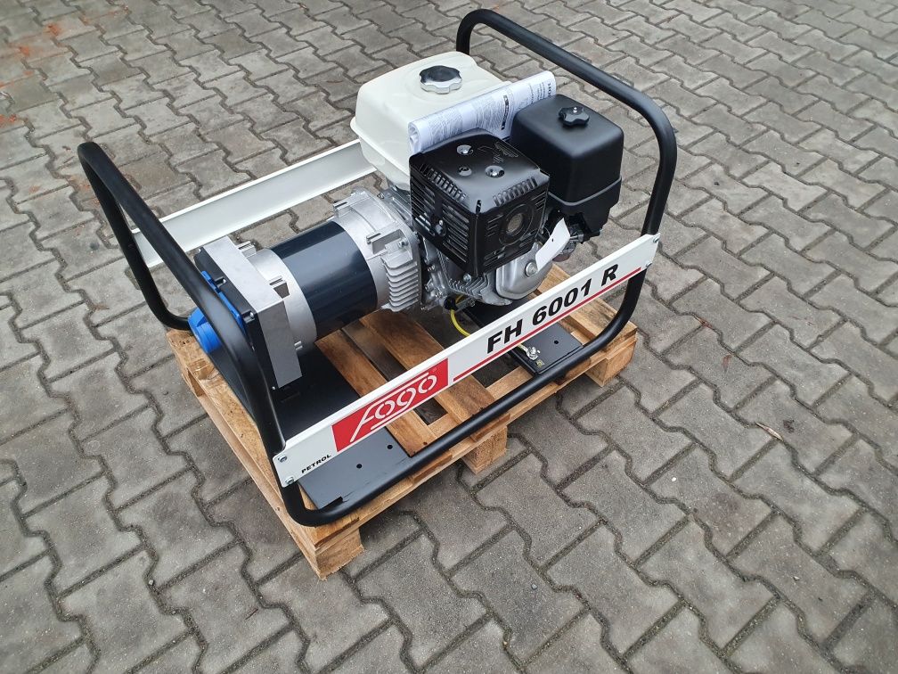 Agregat Prądotwórczy FOGO FH6001R AVR 6.2 kW