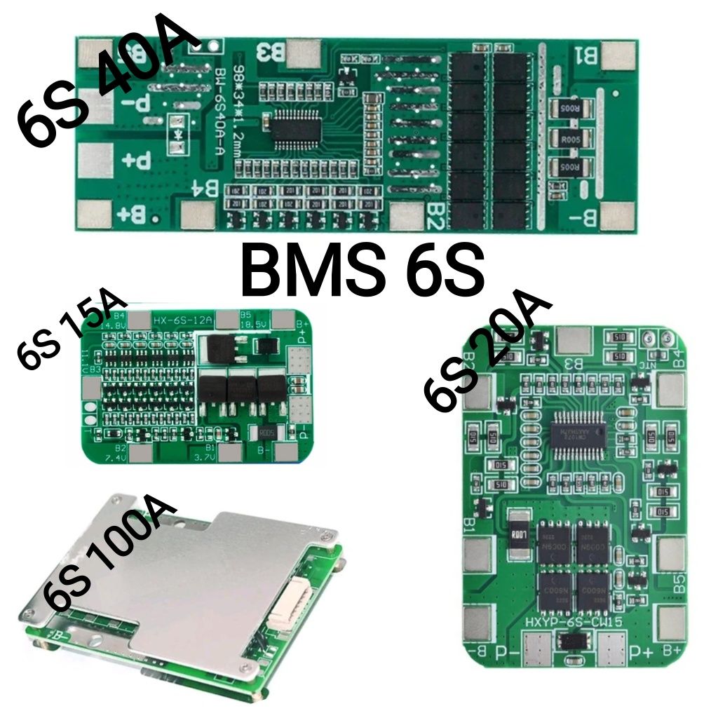 6S40A //6s100A// 7S100A BMS плати