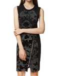 Vestido Desigual preto e cinza NOVO