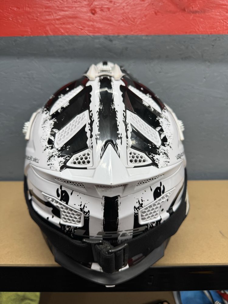 Kask LS2!! S!! Gogle 100%!! Zestaw!! Super stan!!