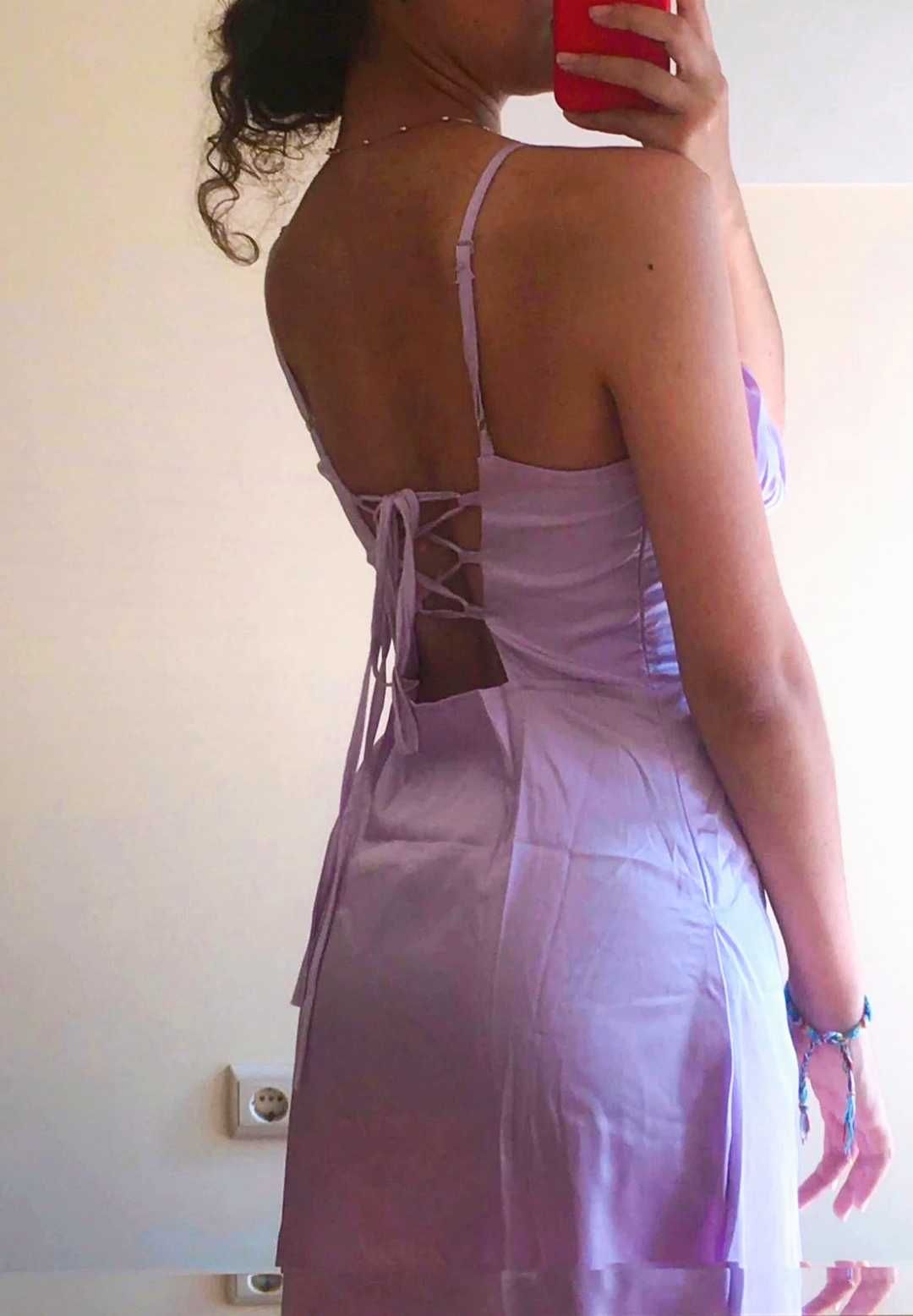 Vestido lilás 40