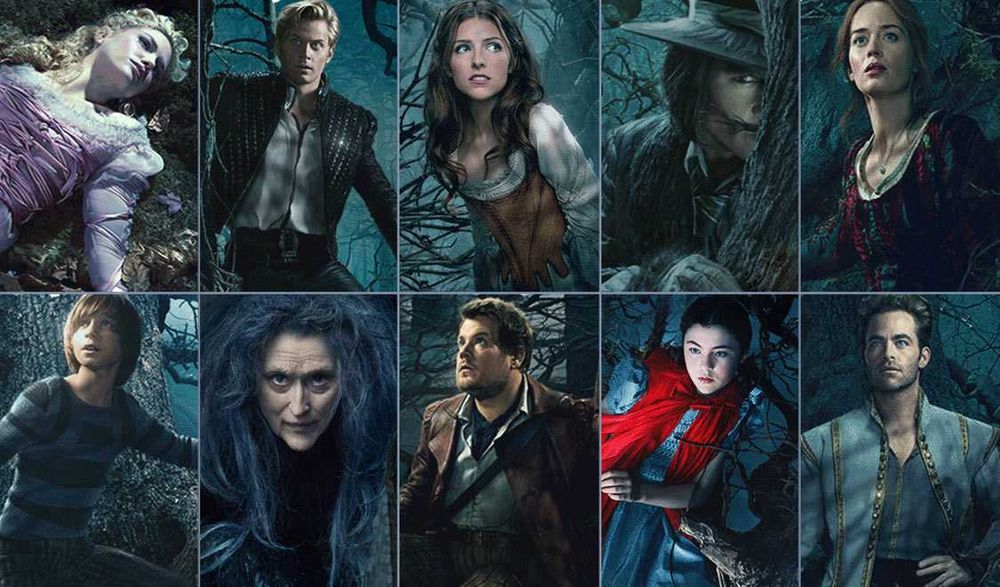 CAMINHOS DA FLORESTA (Disney) Meryl Streep/Emily Blunt/Johhny Dep NOVO