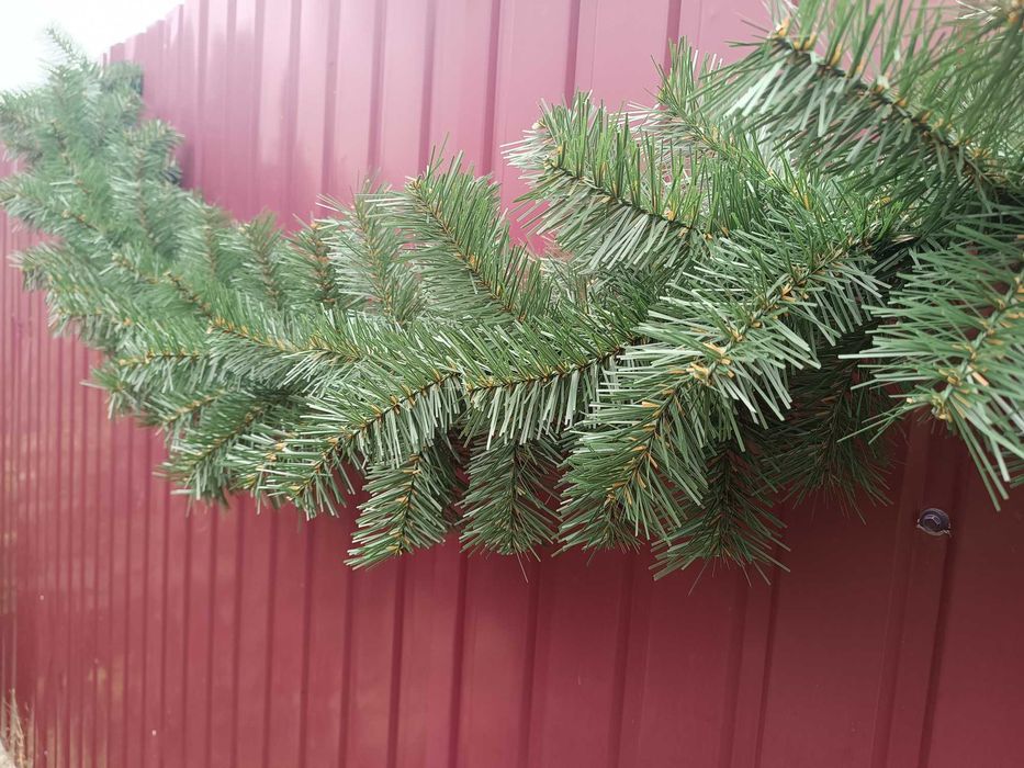 Новорічна прикраса! Декор хвоя! Гірлянда хвойна!